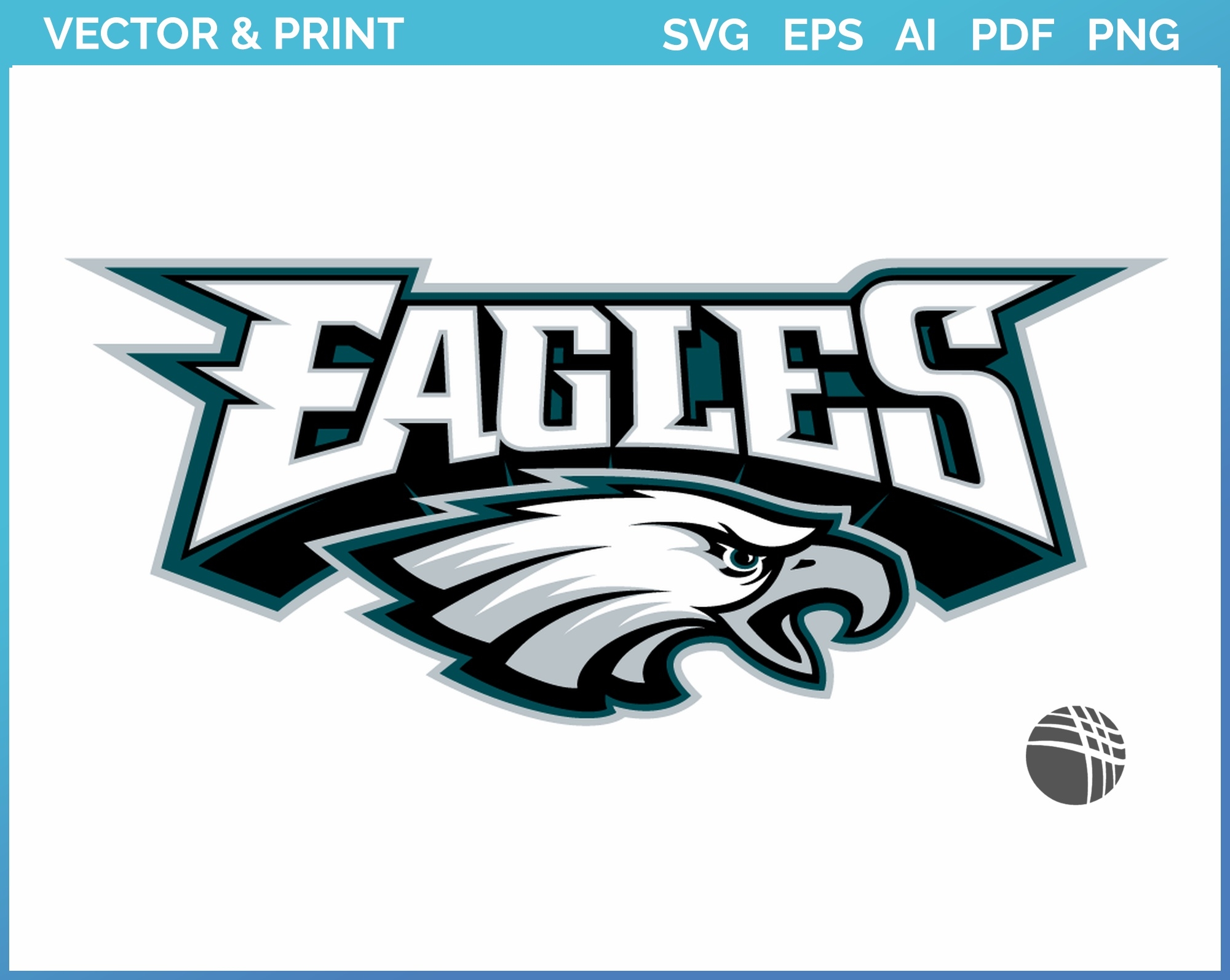 Philadelphia Eagles Alternate Logo 1996 Football Sports Vector SVG Logo In 5 Formats Philadelphia Eagles Alternate Logo 1996 Football Sports Vector SVG Logo In 5 Formats