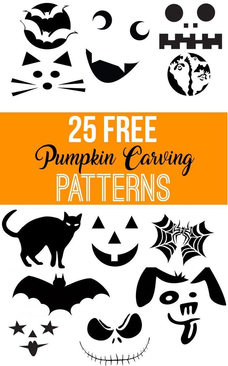 free printable halloween pumpkin carving templates