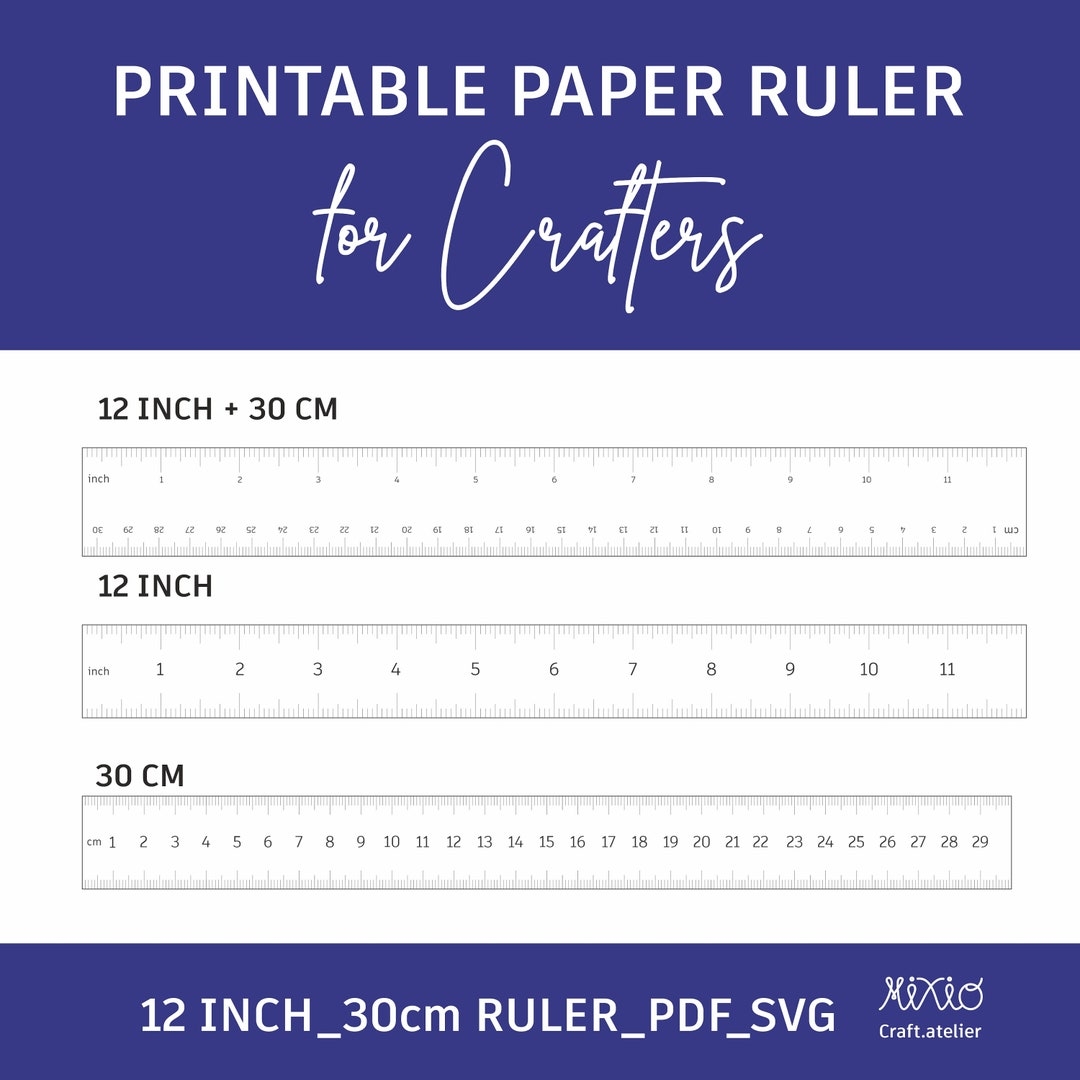Printable 12 Inch 30 Cm Ruler Set Crafting Tool PDF SVG Etsy Printable 12 Inch 30 Cm Ruler Set Crafting Tool PDF SVG Etsy