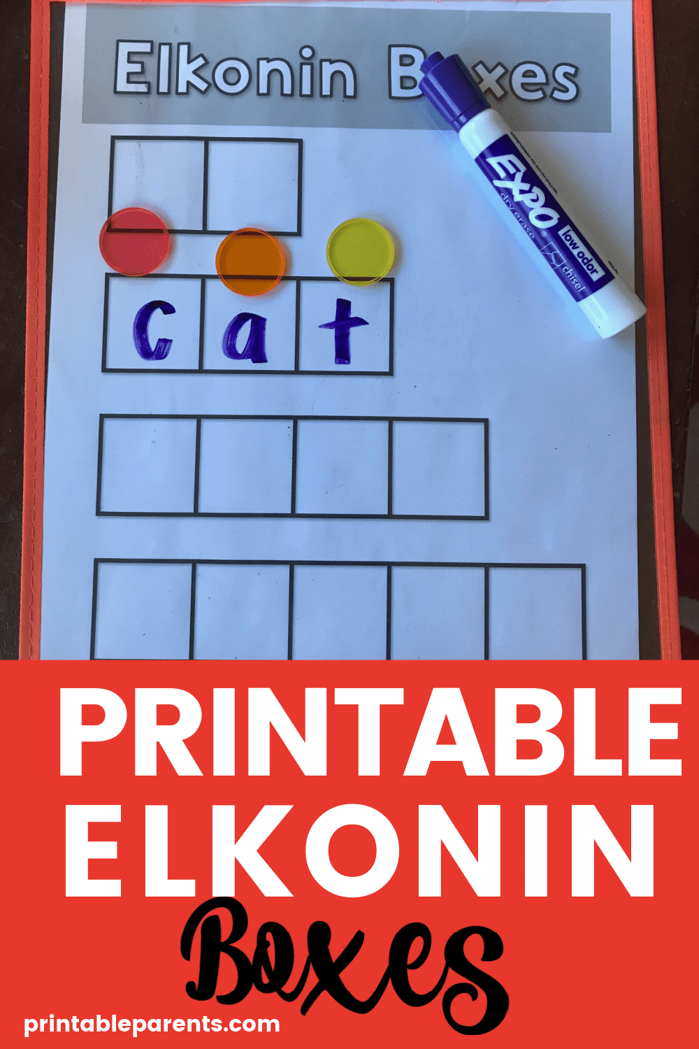 Printable Elkonin Boxes Printable Parents