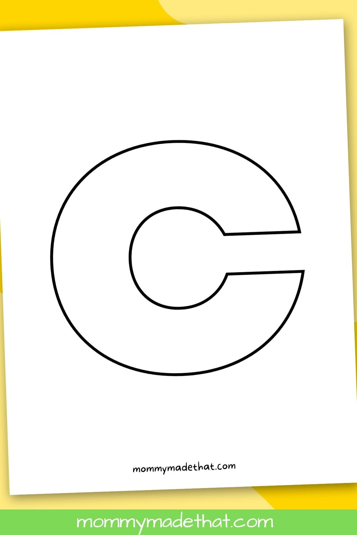 Printable Letter C Grab The Free Templates 