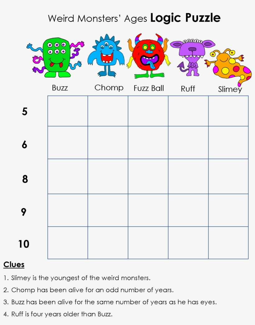 printable logic puzzles printable logic puzzles