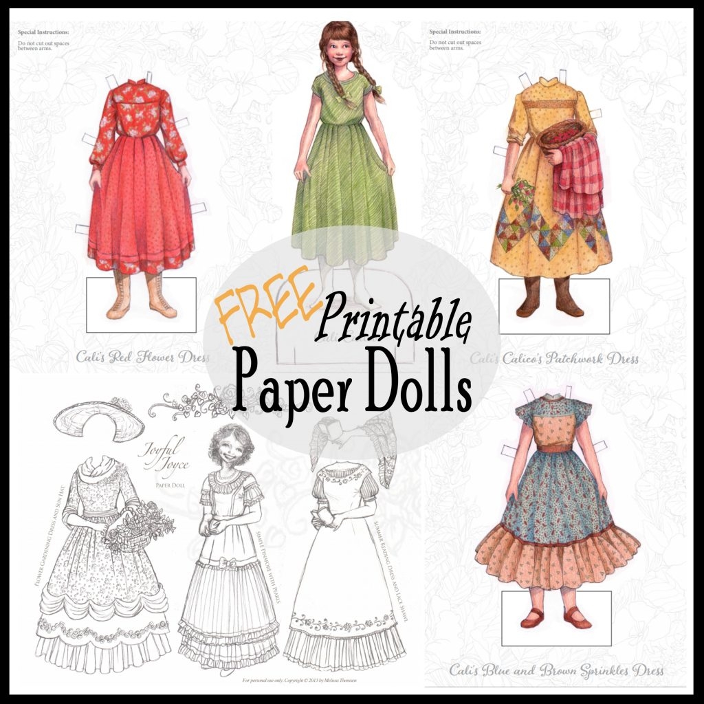 Printable Paper Dolls To Color And Play Printables 4 Mom