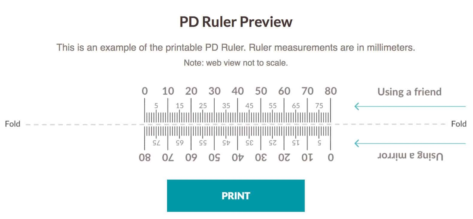 Printable Pupil Distance Ruler Printable Learning Sheets Printable Pupil Distance Ruler Printable Learning Sheets