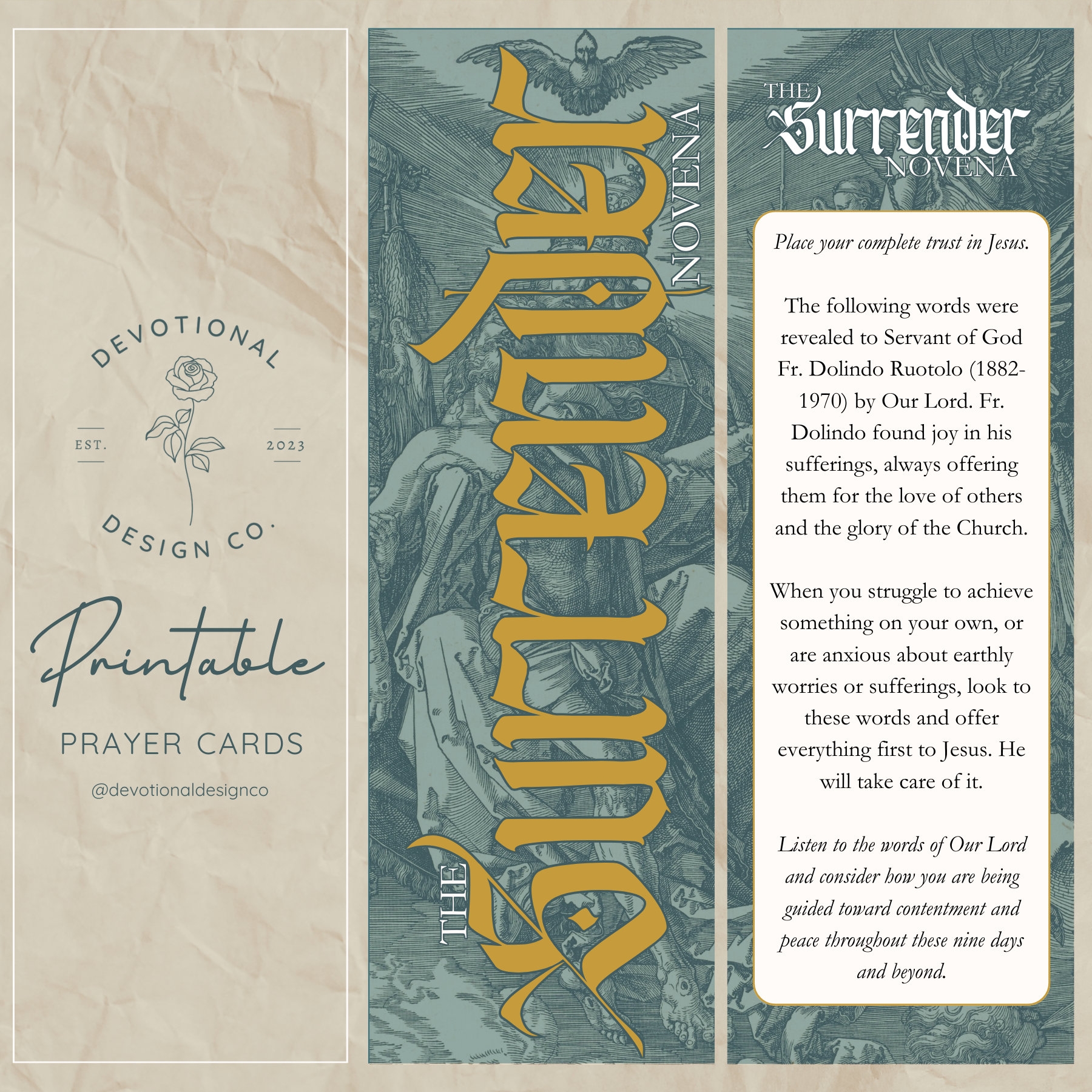 surrender novena printable