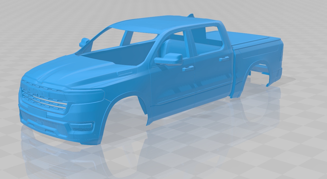Ram 1500 Ramcharger Body Car STL Model 3D Model 3D Printable CGTrader