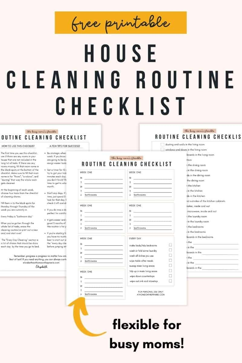printable housekeeping checklist printable housekeeping checklist