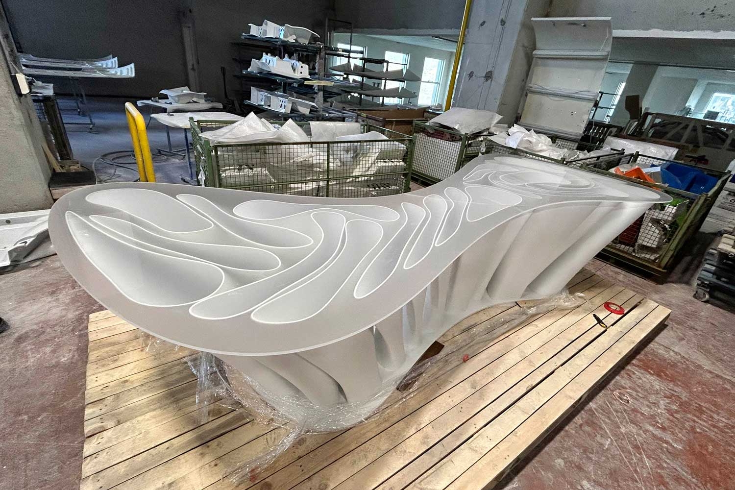 Robotically 3d printed Table Scada By Rolab Studio Robotically 3d printed Table Scada By Rolab Studio