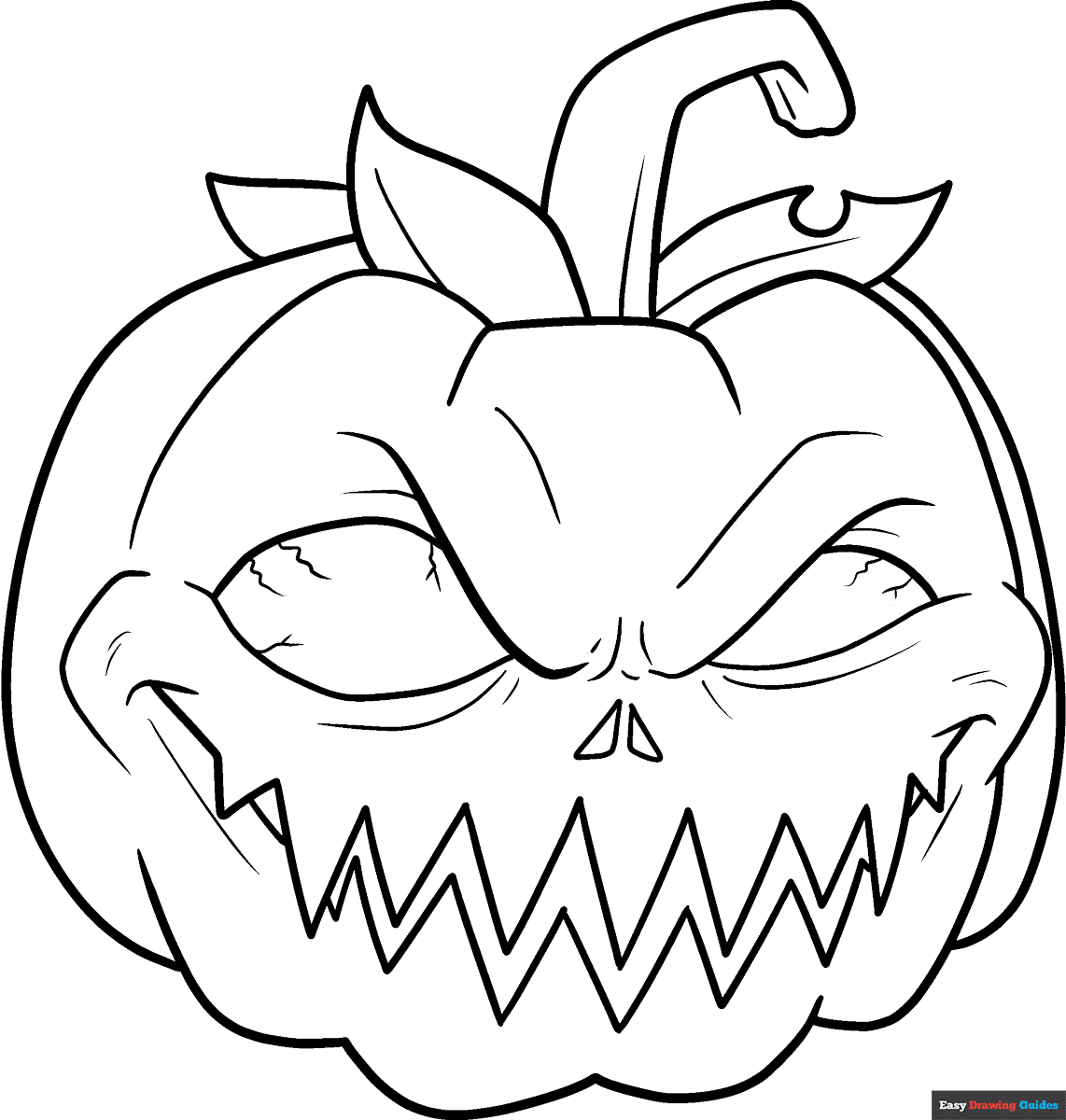 free printable pumpkin coloring pages
