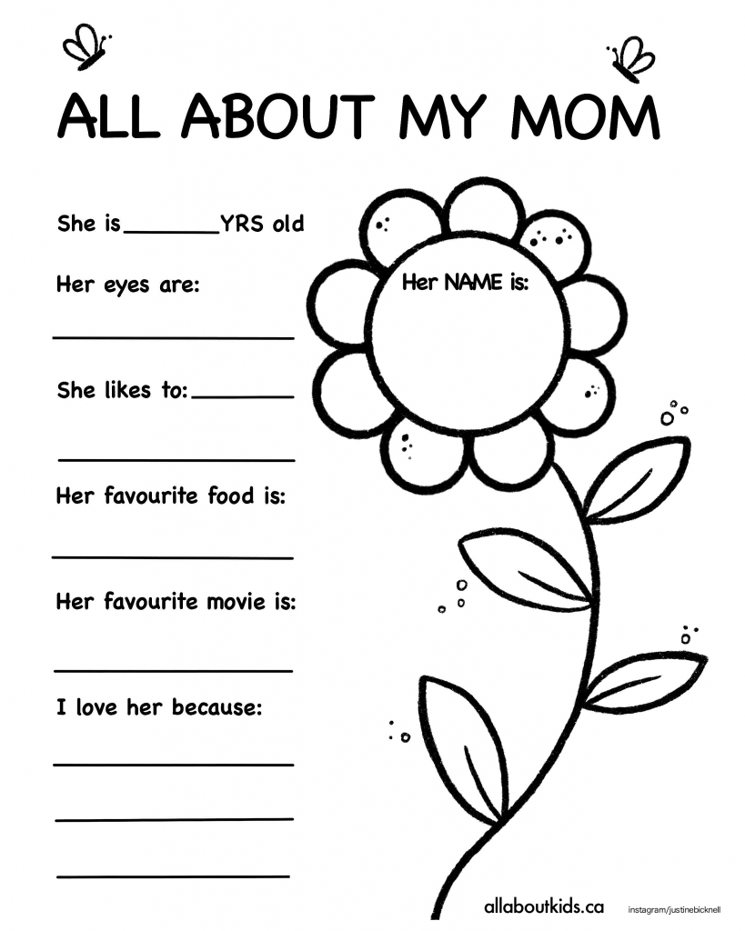 Shop Mother s Day Printables For Preschoolers Top Sale