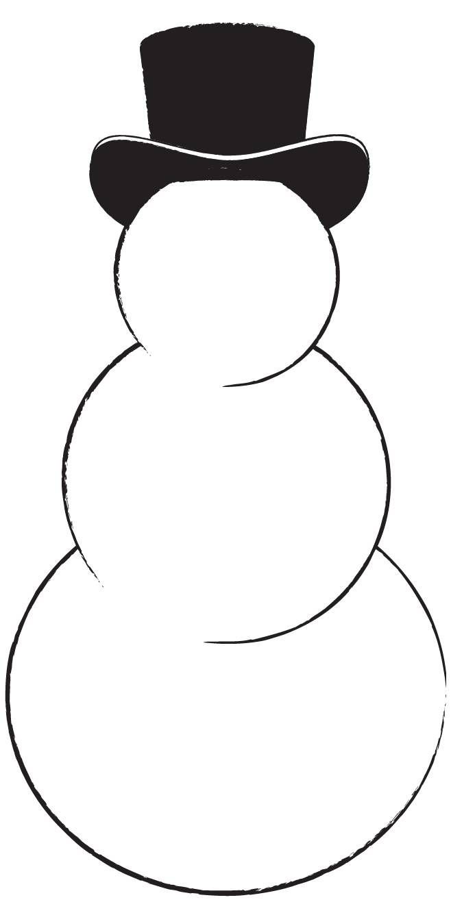 Snowman Cut Out Pattern 10 Free PDF Printables Printablee Snowman Cut Out Pattern 10 Free PDF Printables Printablee