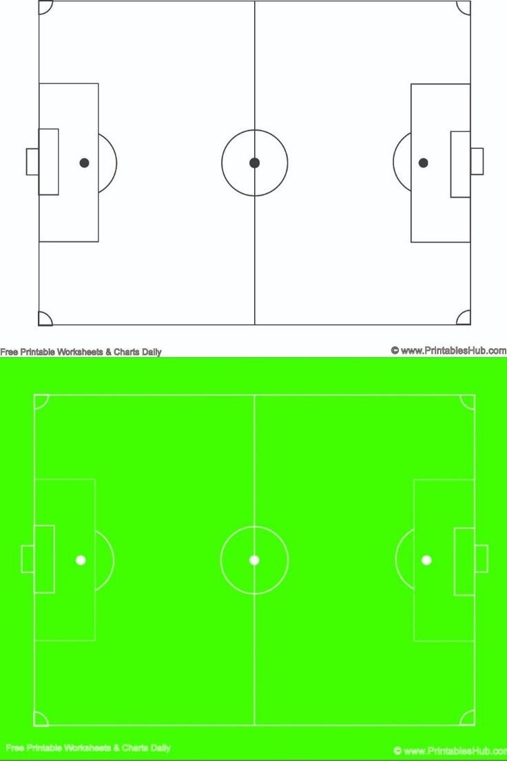 printable soccer field