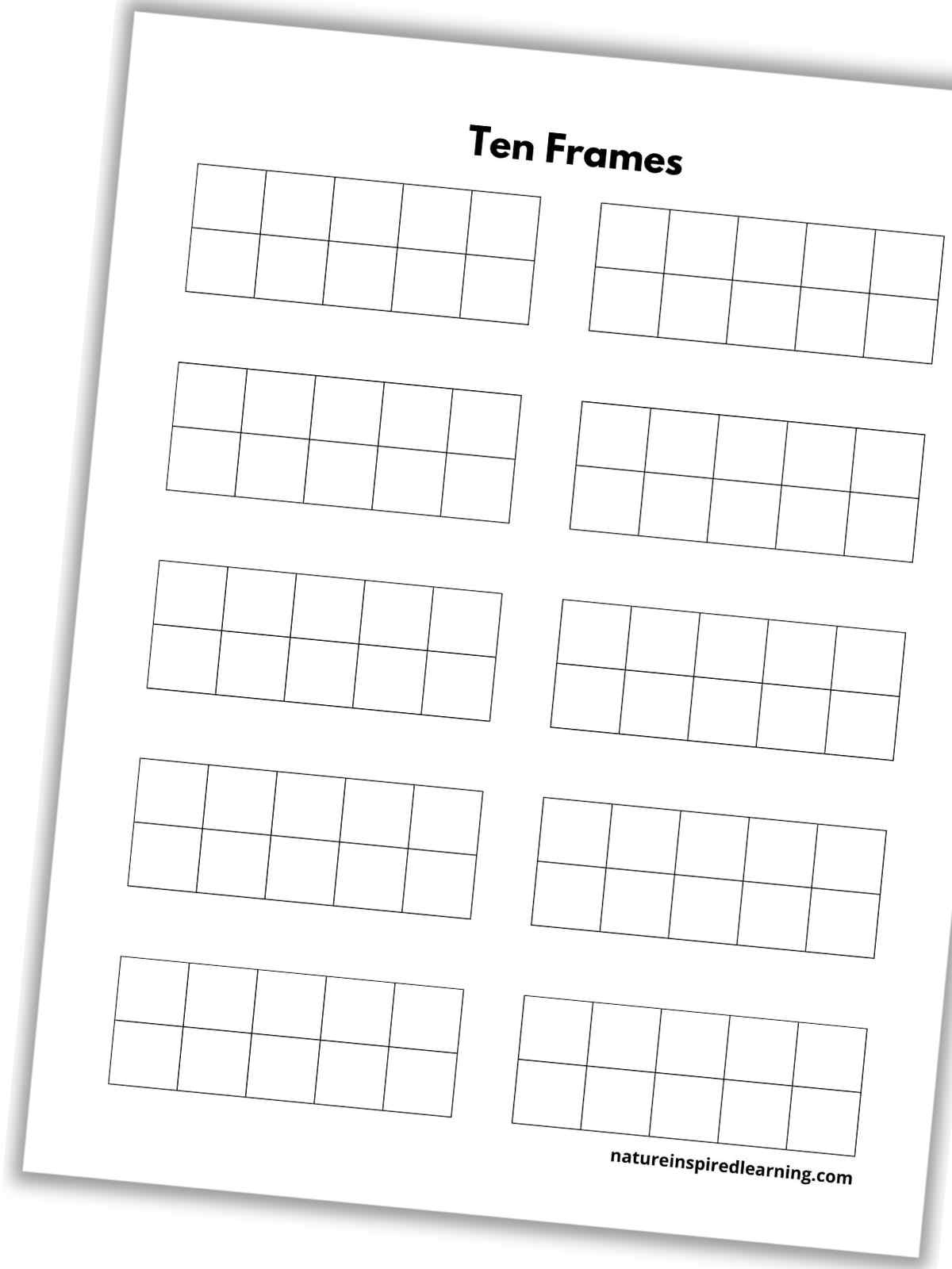 Ten Frames Nature Inspired Learning