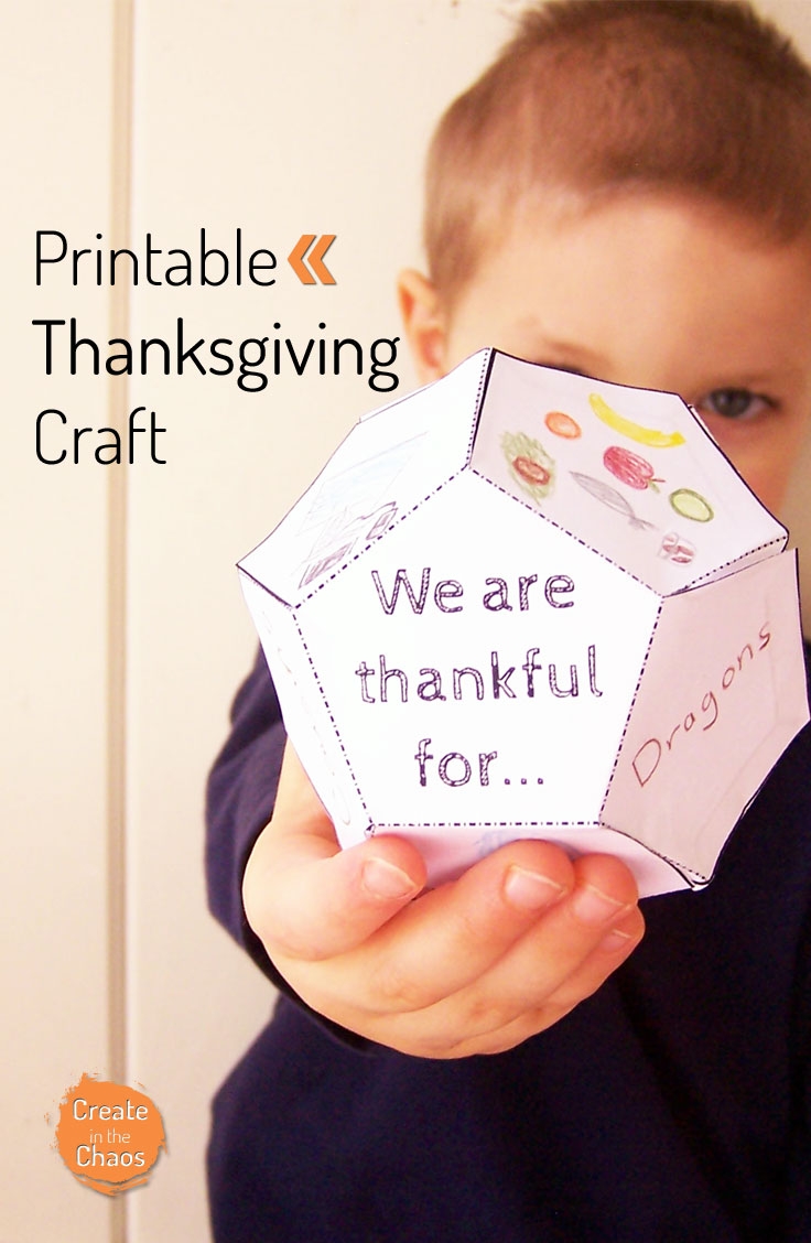 Thanksgiving Printable Create In The Chaos