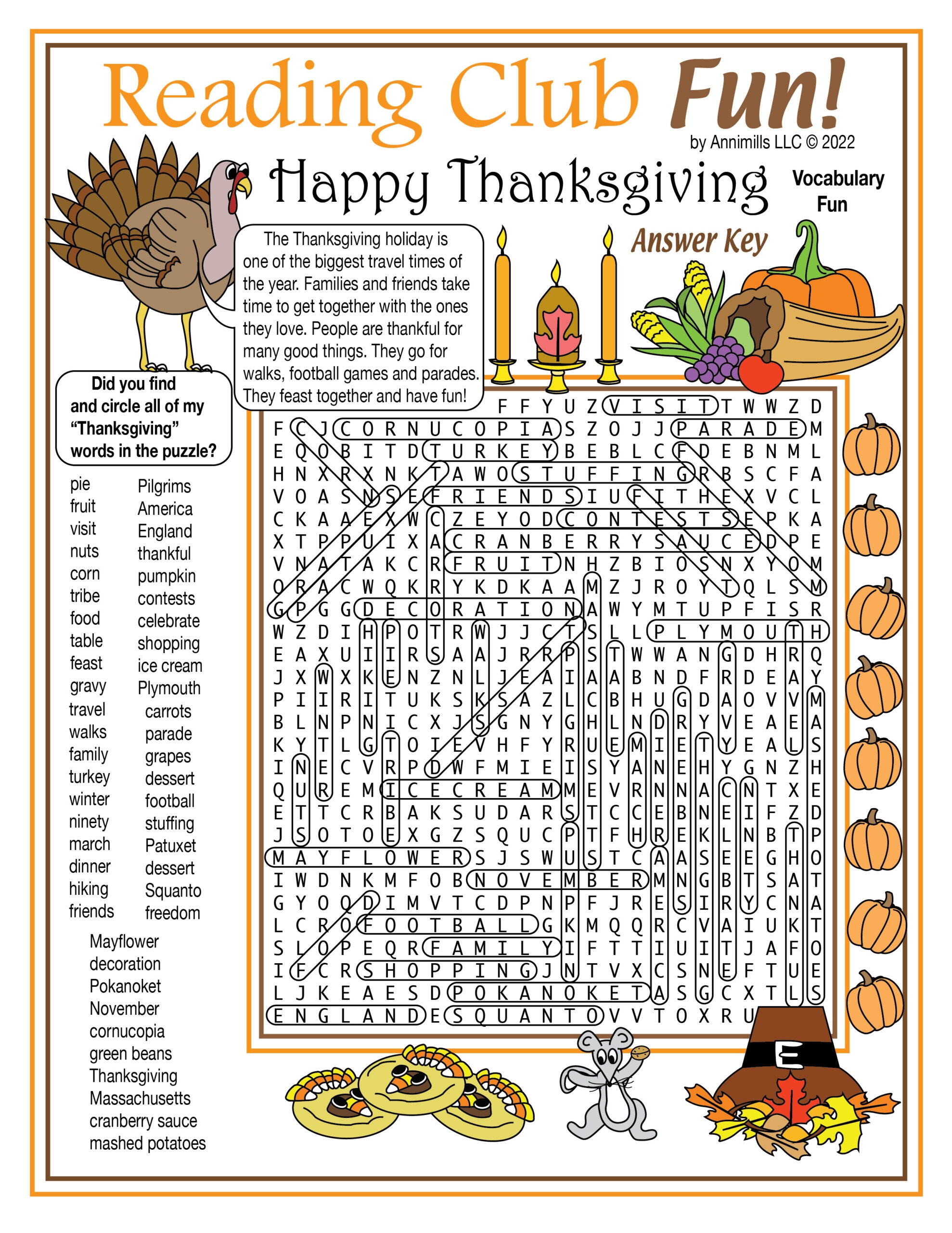 word search printable thanksgiving word search printable thanksgiving