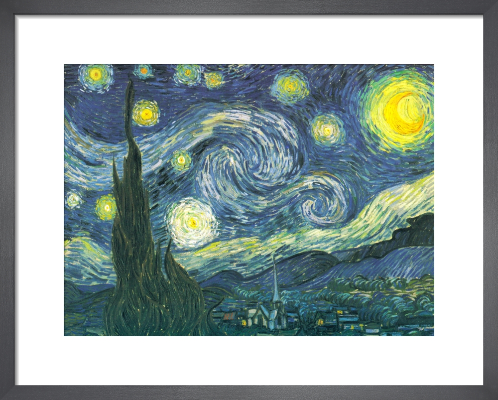The Starry Night Art Print By Vincent Van Gogh King McGaw The Starry Night Art Print By Vincent Van Gogh King McGaw
