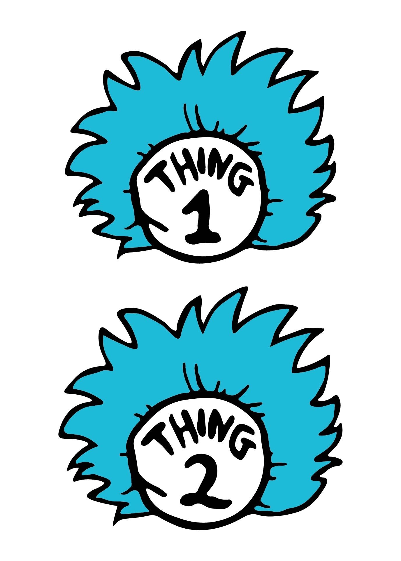 Thing 1 And Thing 2 Printable Hair Template Dr Seuss Coloring Pages Seuss Crafts Thing One Thing Two Thing 1 And Thing 2 Printable Hair Template Dr Seuss Coloring Pages Seuss Crafts Thing One Thing Two