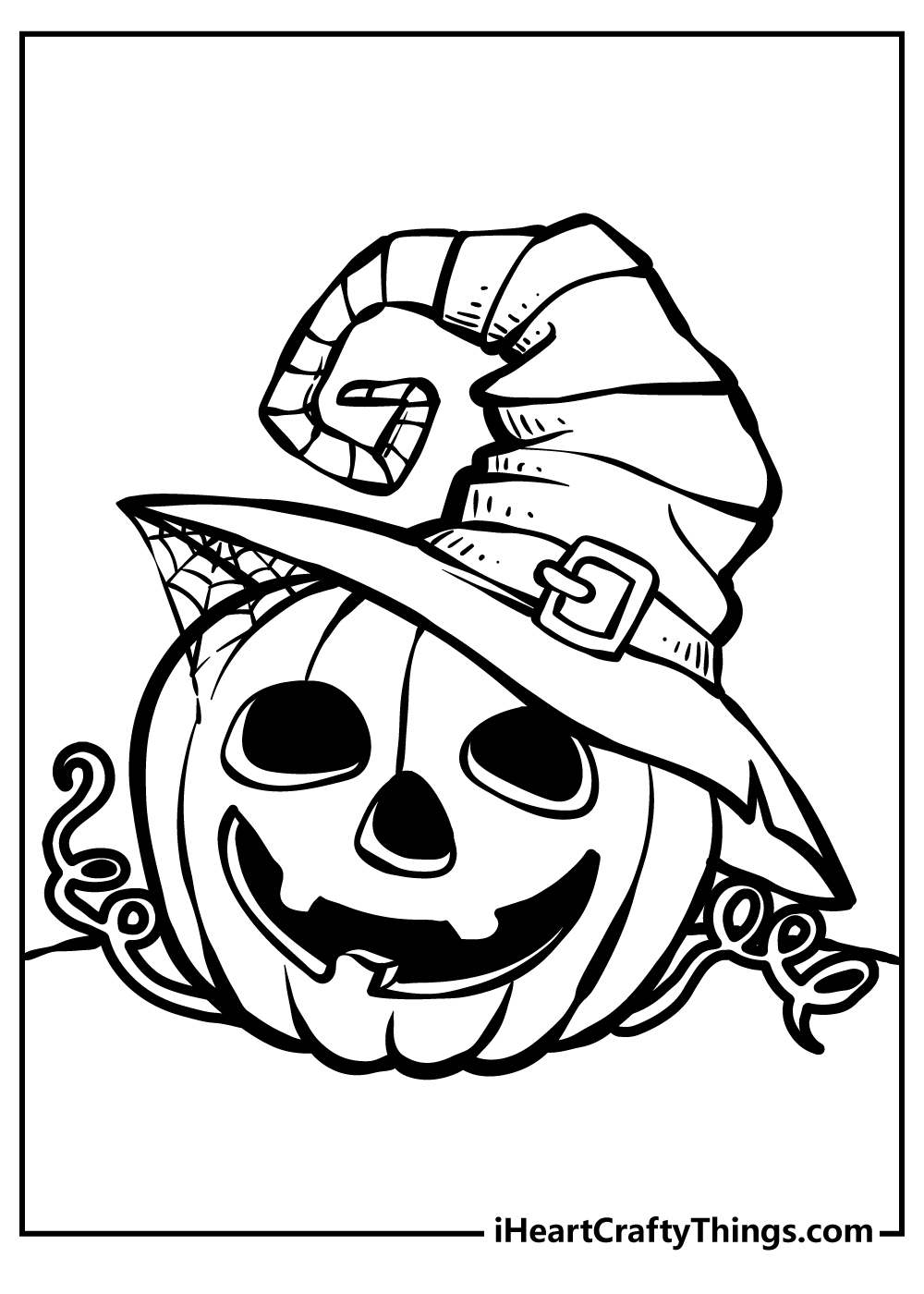 printable pictures to color for halloween