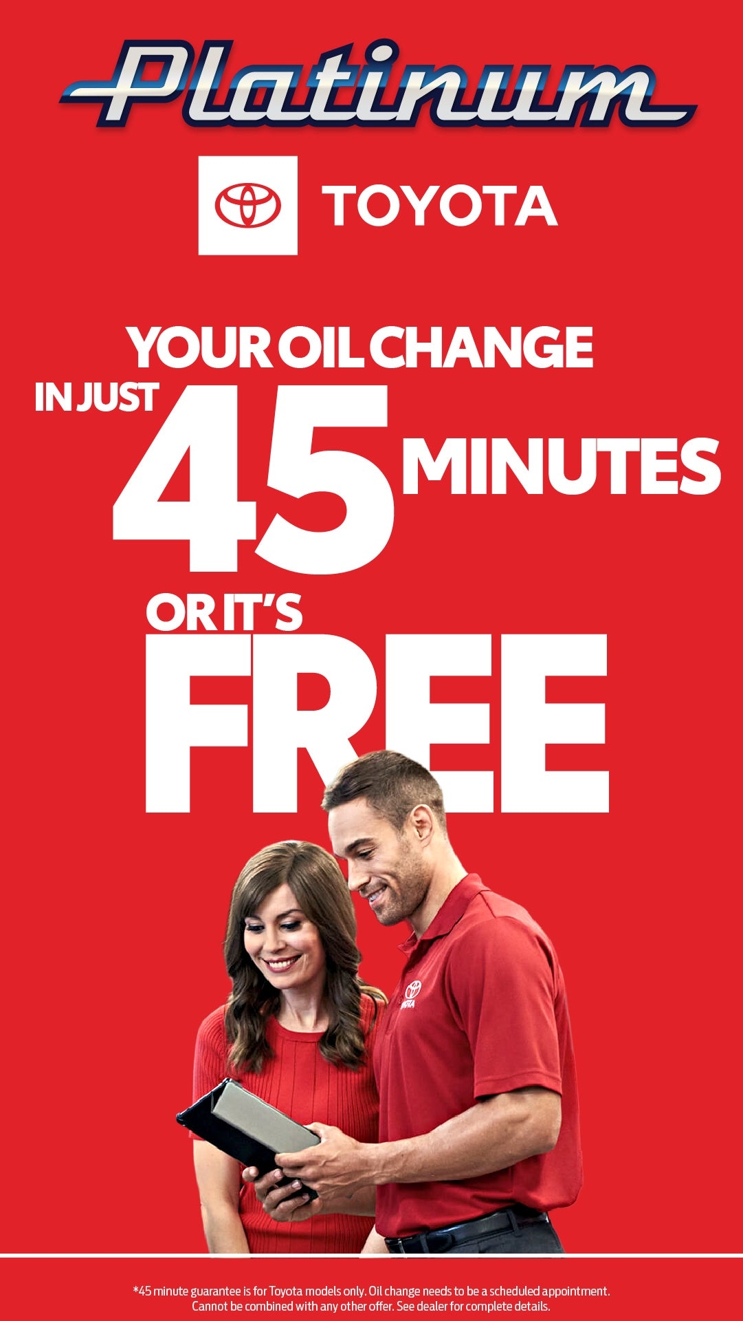 Toyota Service Parts Specials In Denison Platinum Toyota Of Texoma