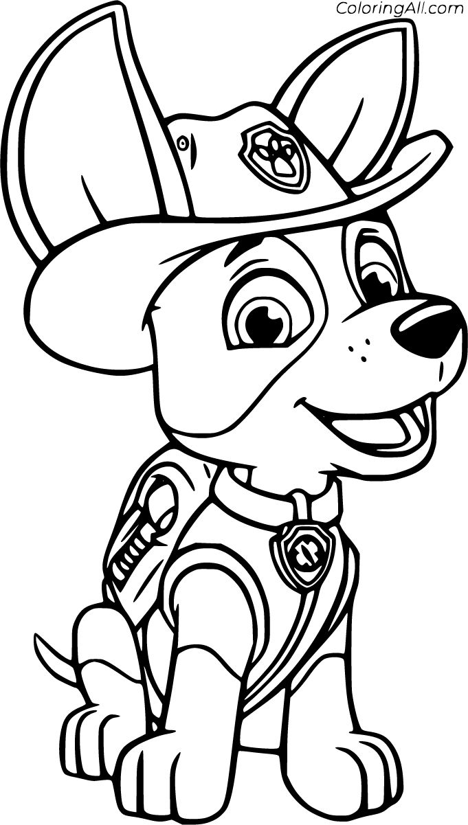 paw patrol printable coloring book