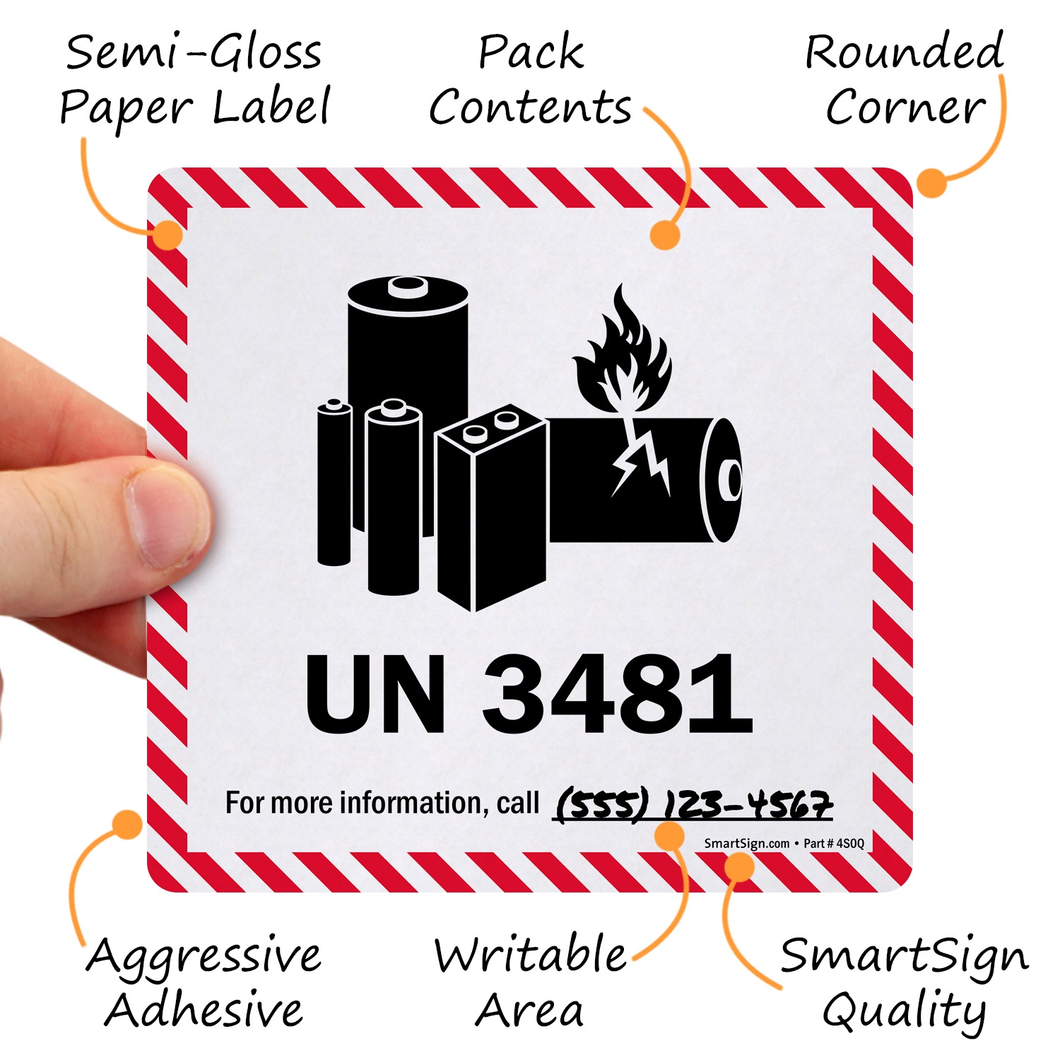 UN3481 Label Printable PDF Free Download First Aid Sticker UN 3480 Labels Lithium Ion Battery Warning Labels Pack Of 50 Adhesive Stickers Cable Labels Sds Labels