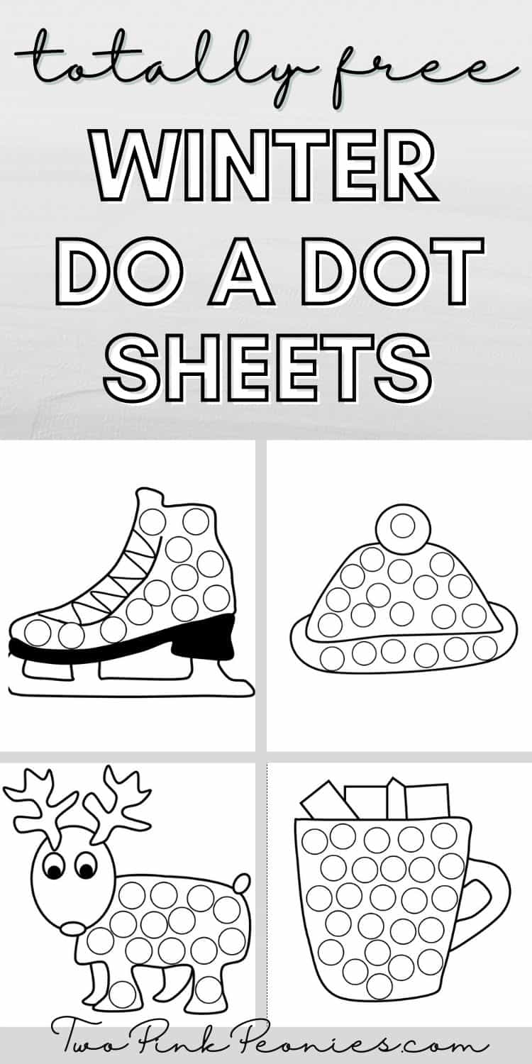 free dot art printables