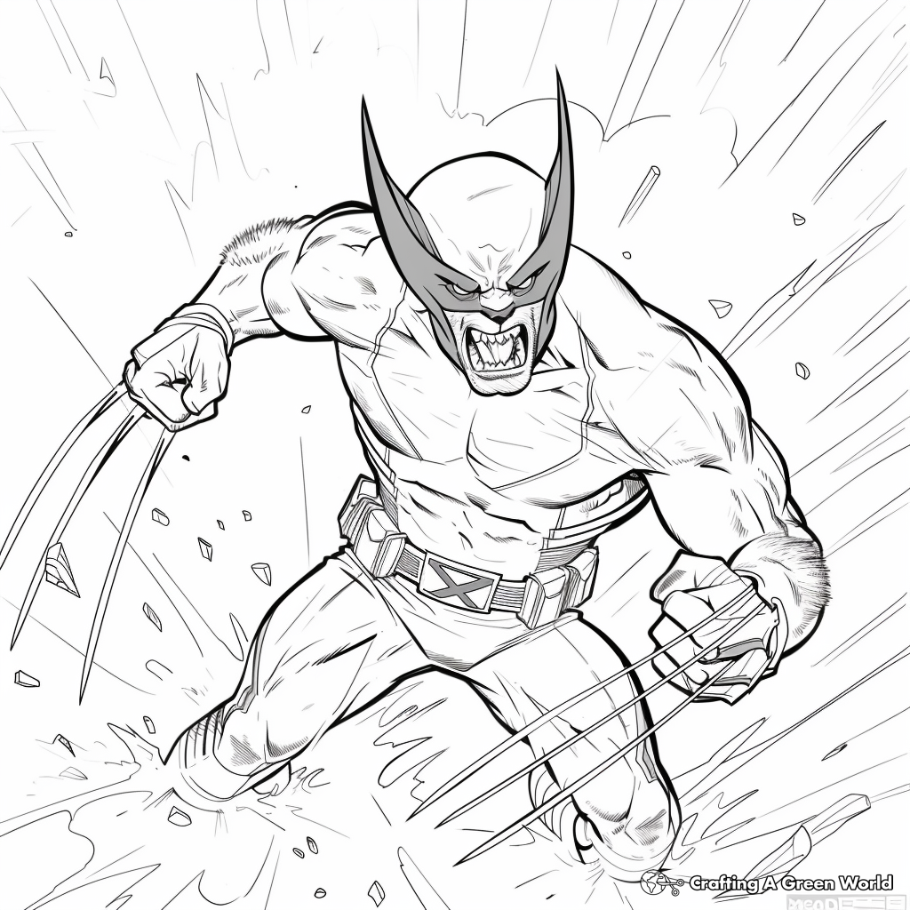 wolverine printable coloring pages wolverine printable coloring pages