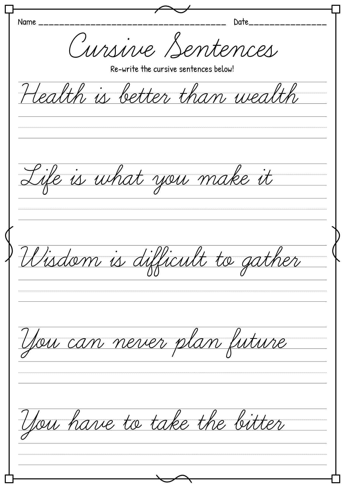 cursive writing worksheets pdf cursive writing worksheets pdf