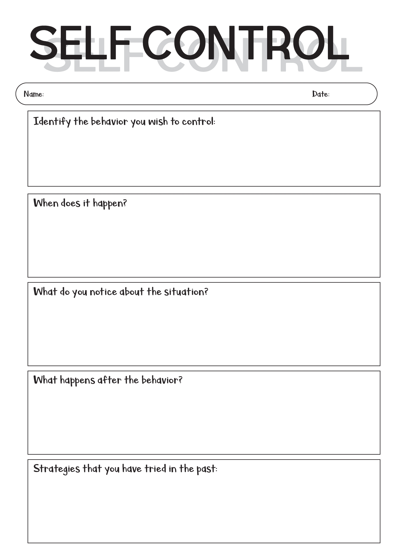 15 Anger Coping Worksheets Free PDF At Worksheeto