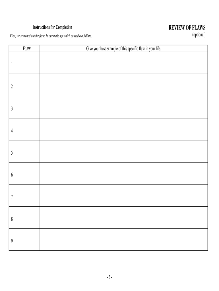 2005 2026 Form 12Step Fourth Step Inventory Blank Fillable Template Fill Out Print Download PDF PdfFiller 2005 2026 Form 12Step Fourth Step Inventory Blank Fillable Template Fill Out Print Download PDF PdfFiller