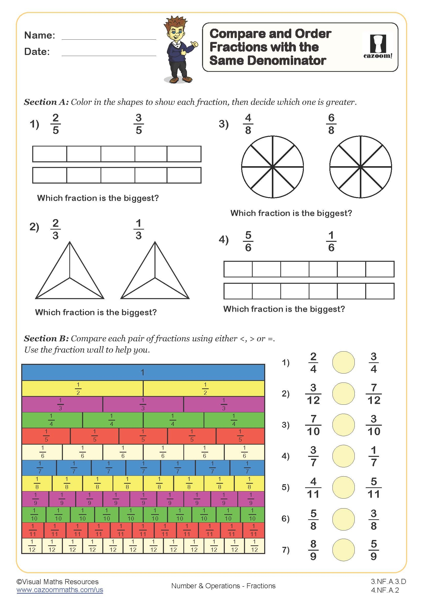 3rd Grade Math Worksheets Free Printable PDFs With Answers
