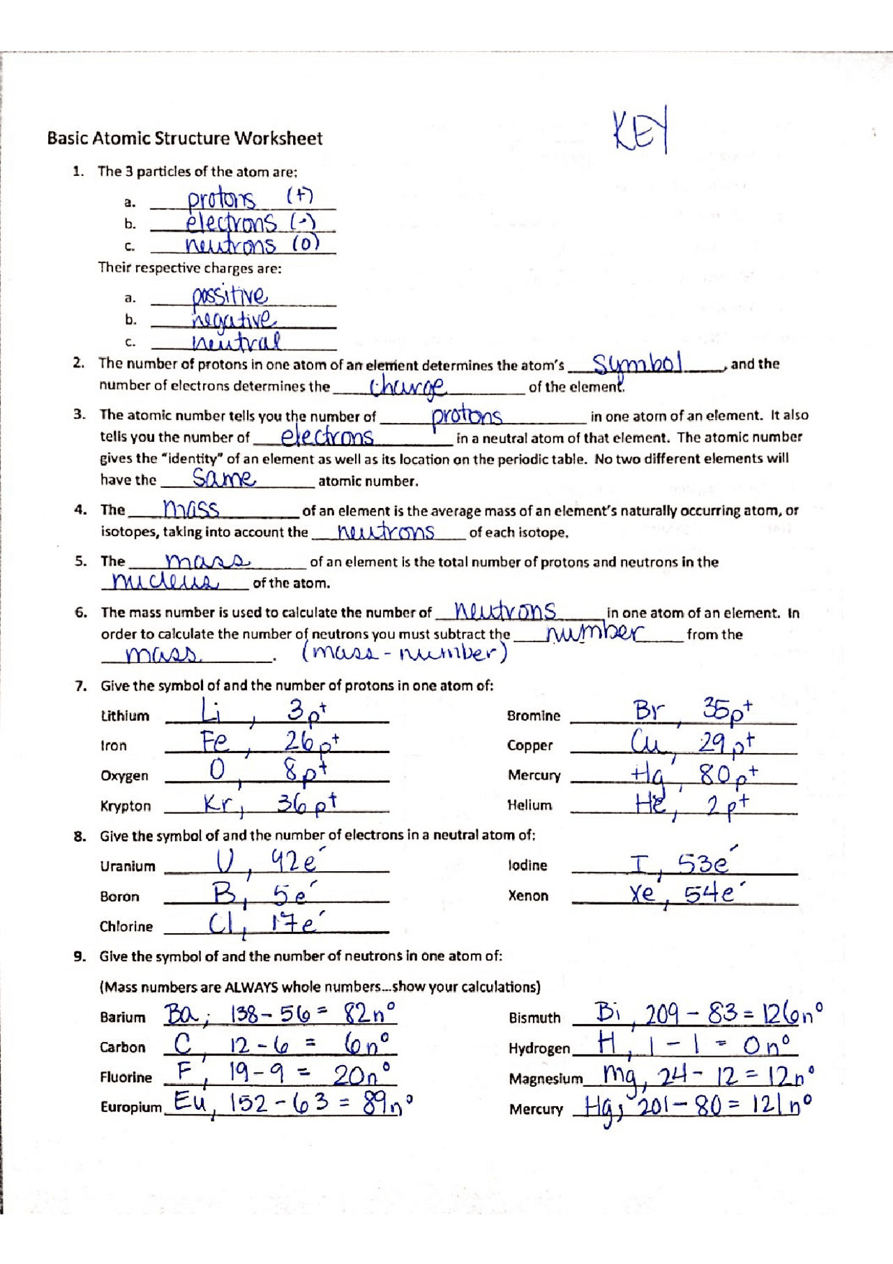 Basic Atomic Structures Assignments Biology Docsity Worksheets Library Basic Atomic Structures Assignments Biology Docsity Worksheets Library
