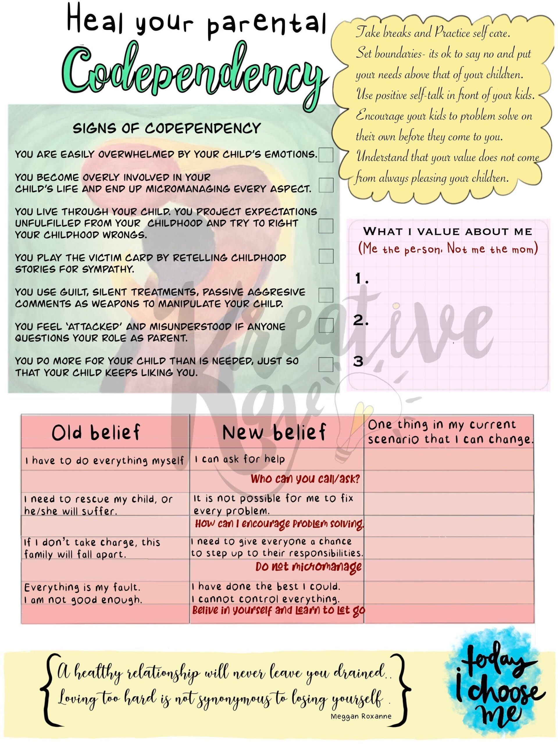 Codependency Worksheet Worksheets For Therapy Self Help Self Care Etsy UK Codependency Worksheet Worksheets For Therapy Self Help Self Care Etsy UK