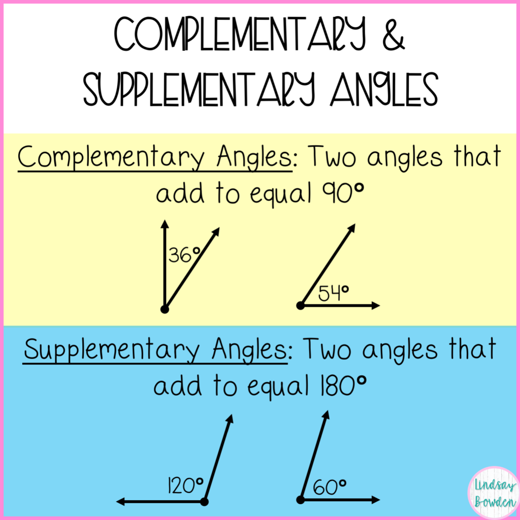 Complementary And Supplementary Angles Lindsay Bowden Complementary And Supplementary Angles Lindsay Bowden
