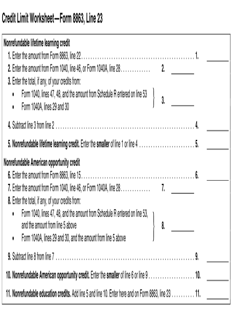 Credit Limit Worksheet A Fill Out Sign Online DocHub