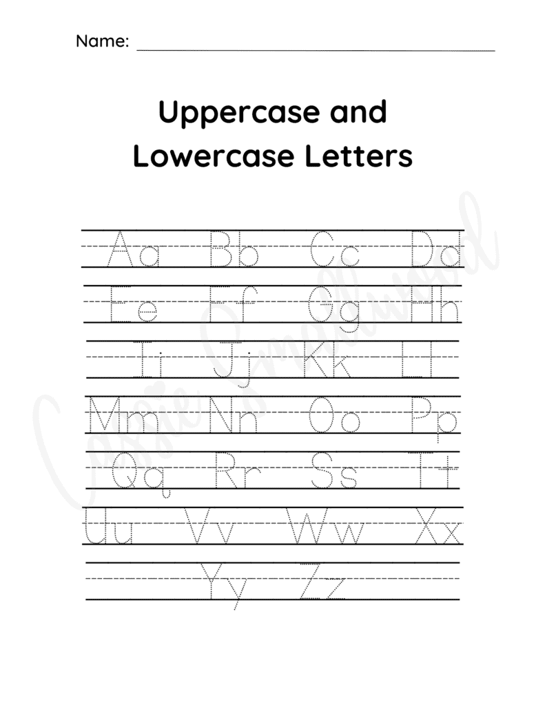 CUTE Letter Tracing Worksheets FREE Printables Cassie Smallwood CUTE Letter Tracing Worksheets FREE Printables Cassie Smallwood