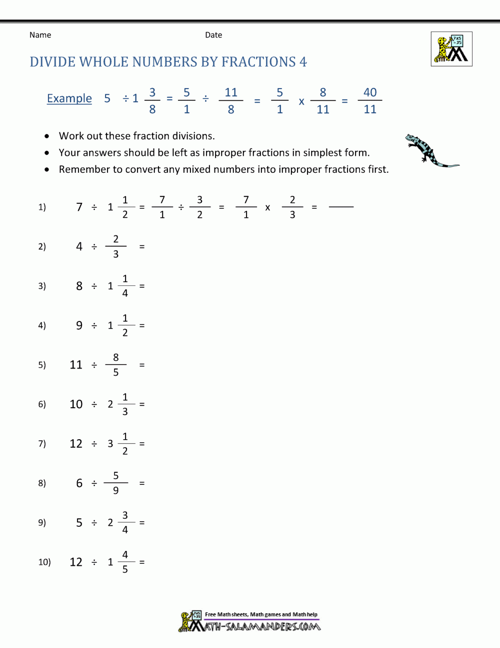 dividing fractions worksheet pdf dividing fractions worksheet pdf