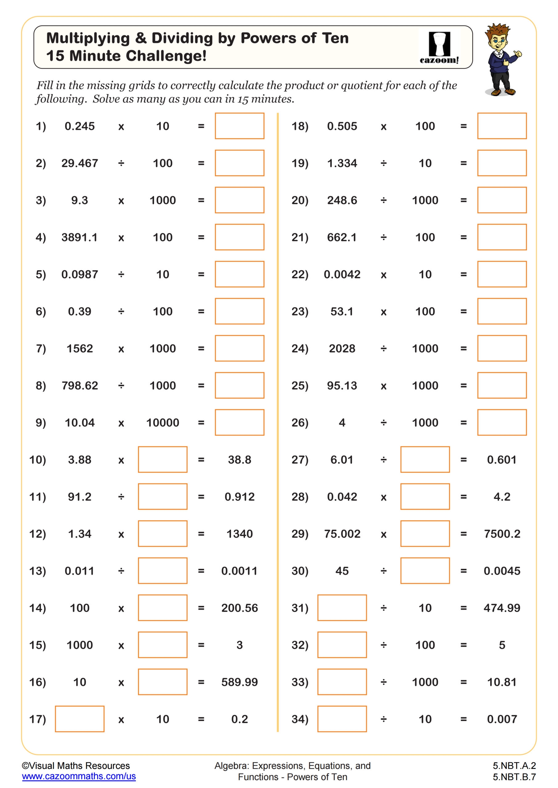 Dividing Powers Worksheets 5th Grade FREE Dividing Powers Worksheets 5th Grade FREE