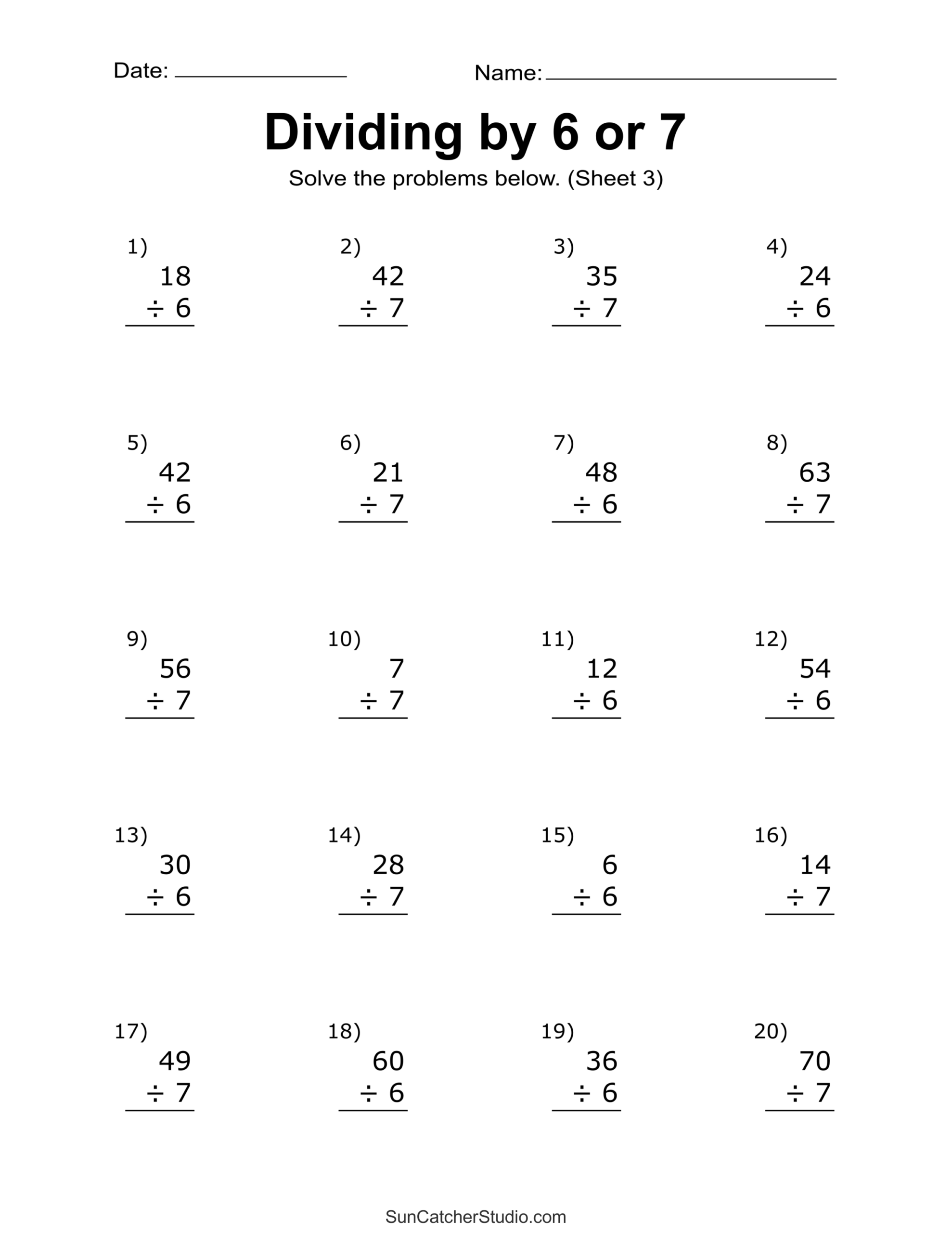 Division Worksheets Problems Free Printable Math Drills Free Printables Lettering SVG Files Tools Apps Division Worksheets Problems Free Printable Math Drills Free Printables Lettering SVG Files Tools Apps