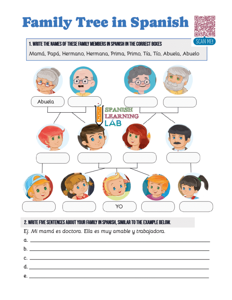 free spanish worksheets pdf free spanish worksheets pdf