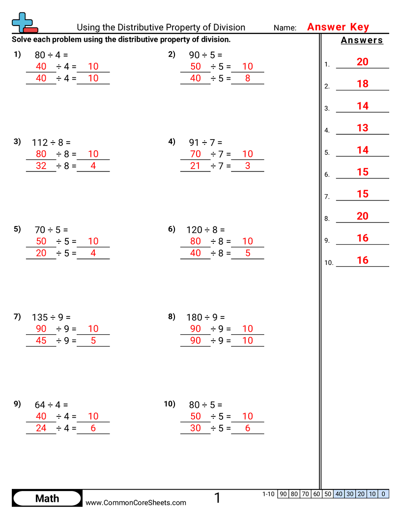 Free Distributive Property Of Multiplication Worksheets Common Core Sheets Free Distributive Property Of Multiplication Worksheets Common Core Sheets