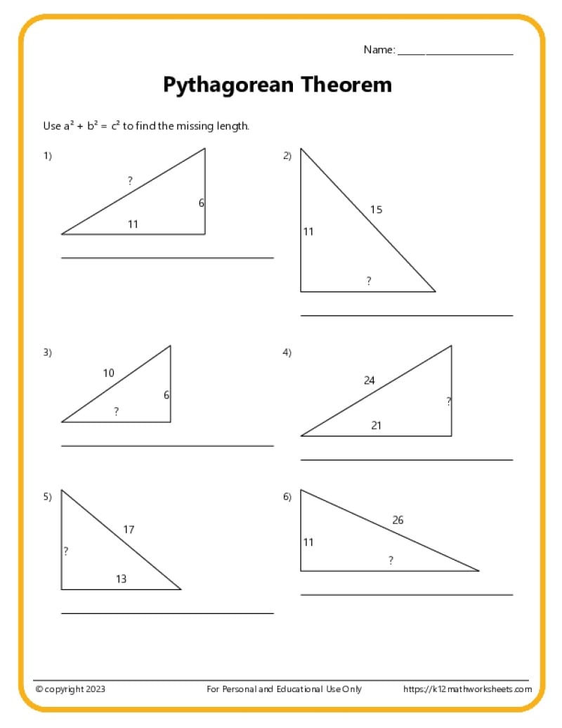 Geometry Worksheets Geometry Worksheets
