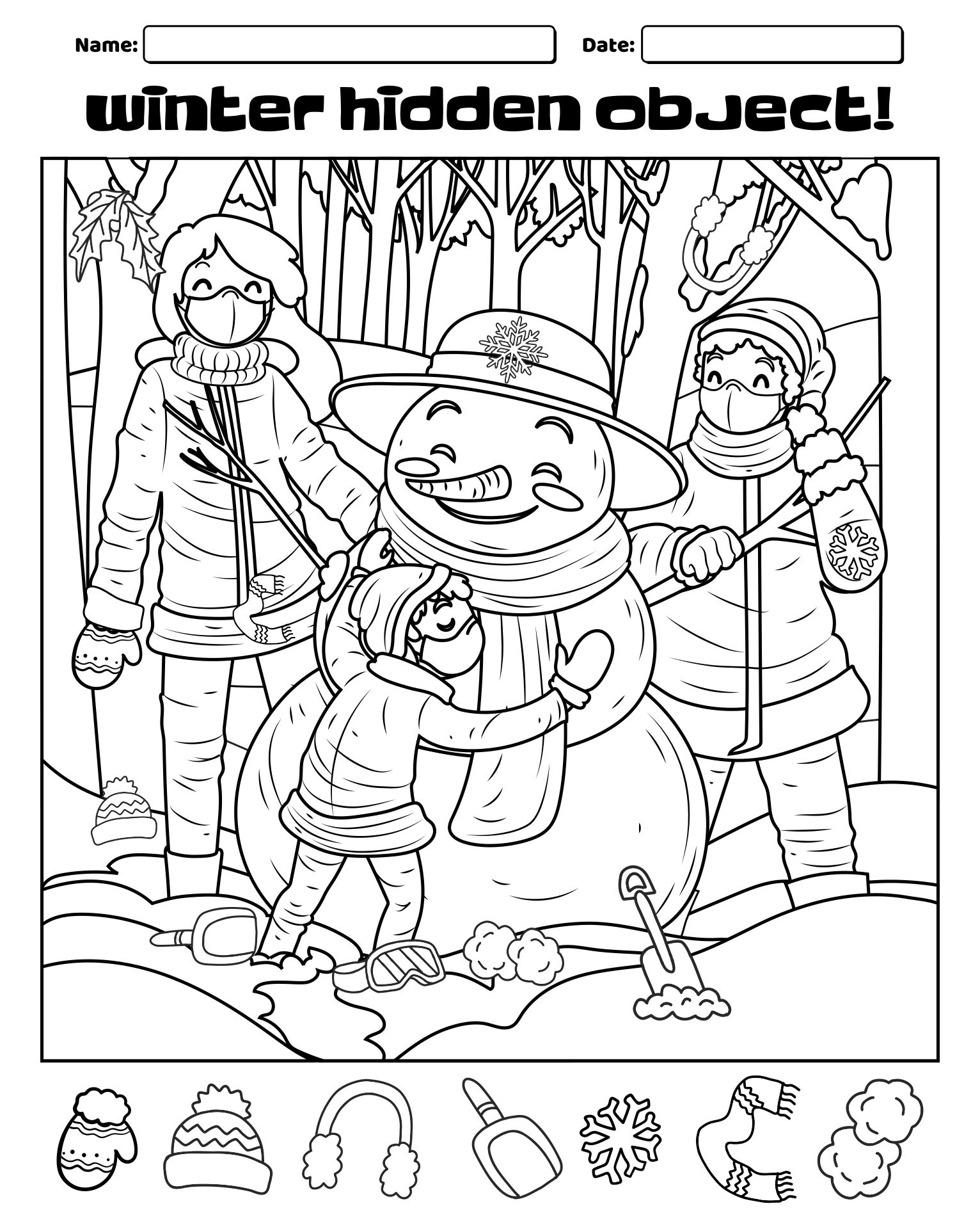 pdf free printable hidden pictures worksheets