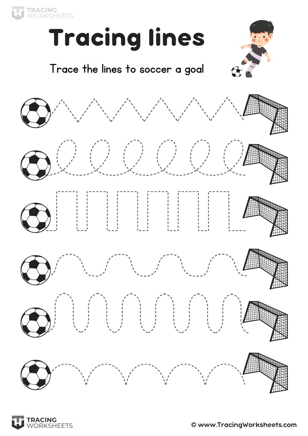 Line Tracing Worksheets 10 Printable PDF Activities For Kids