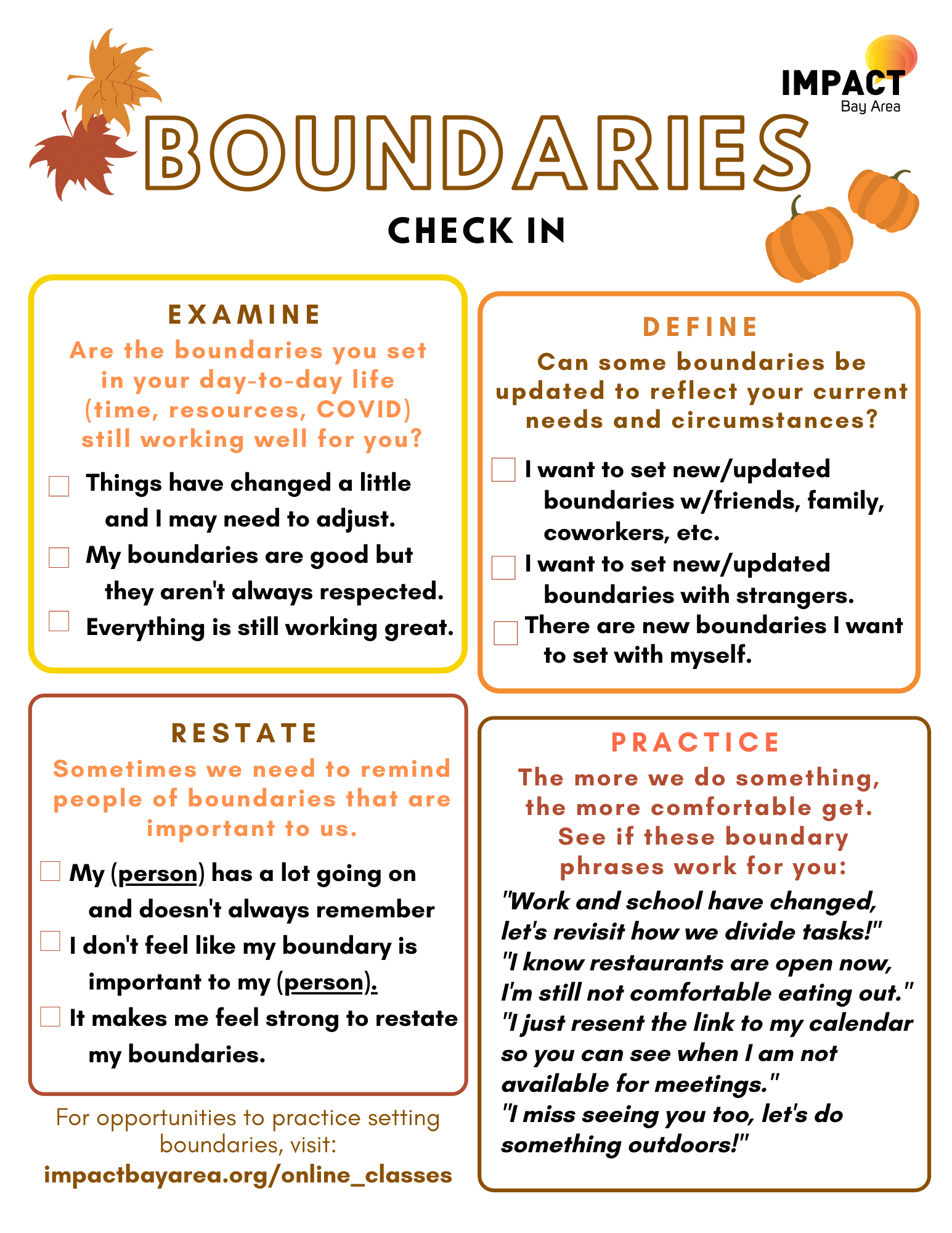 Setting Boundaries Worksheets Editable Fillable Printable PDF Worksheets Library