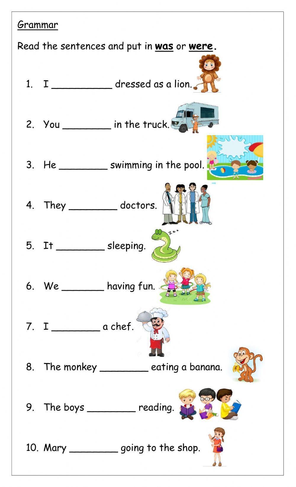 Was And Were Online Worksheet Worksheets Library Was And Were Online Worksheet Worksheets Library