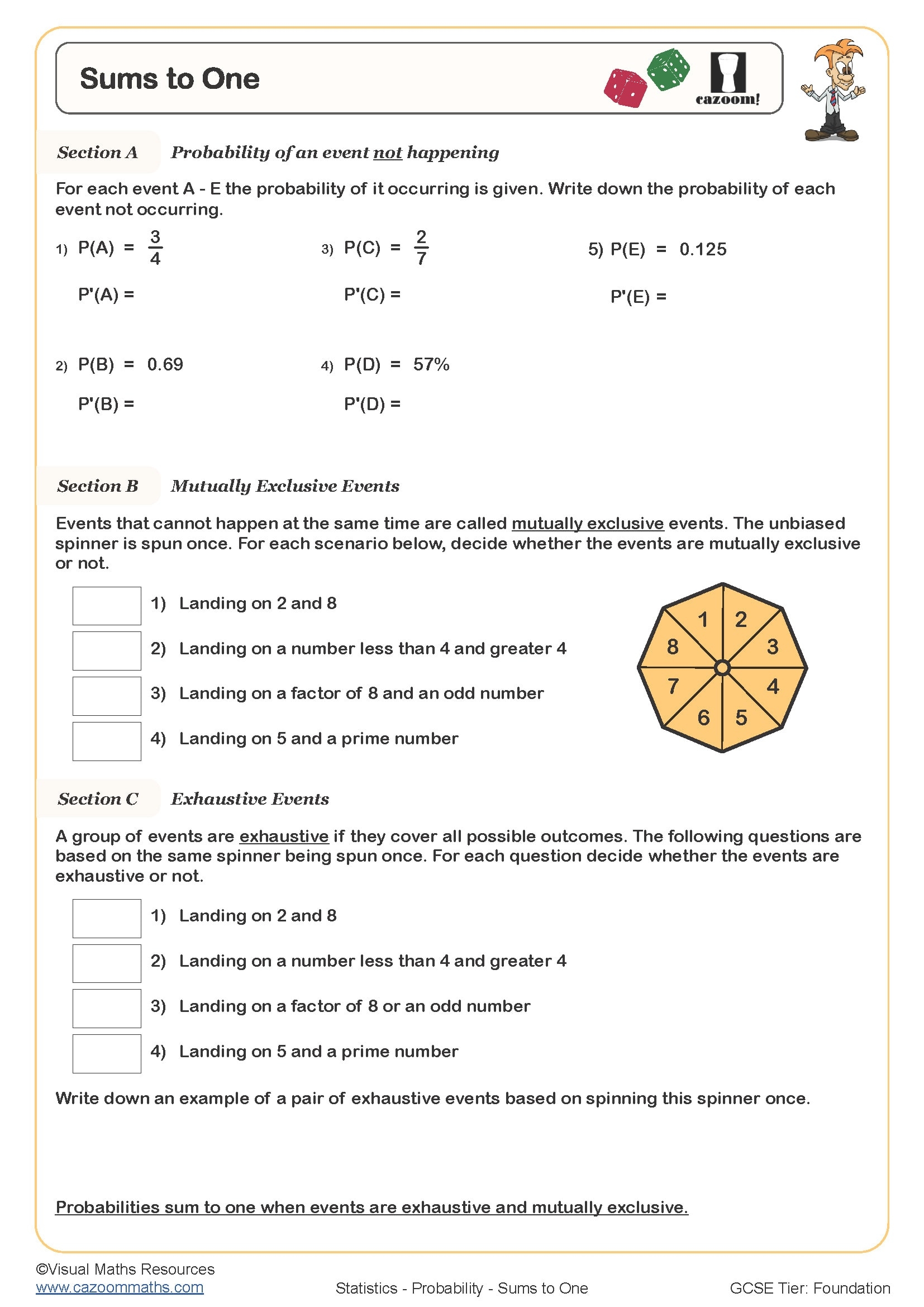 probability worksheet pdf probability worksheet pdf
